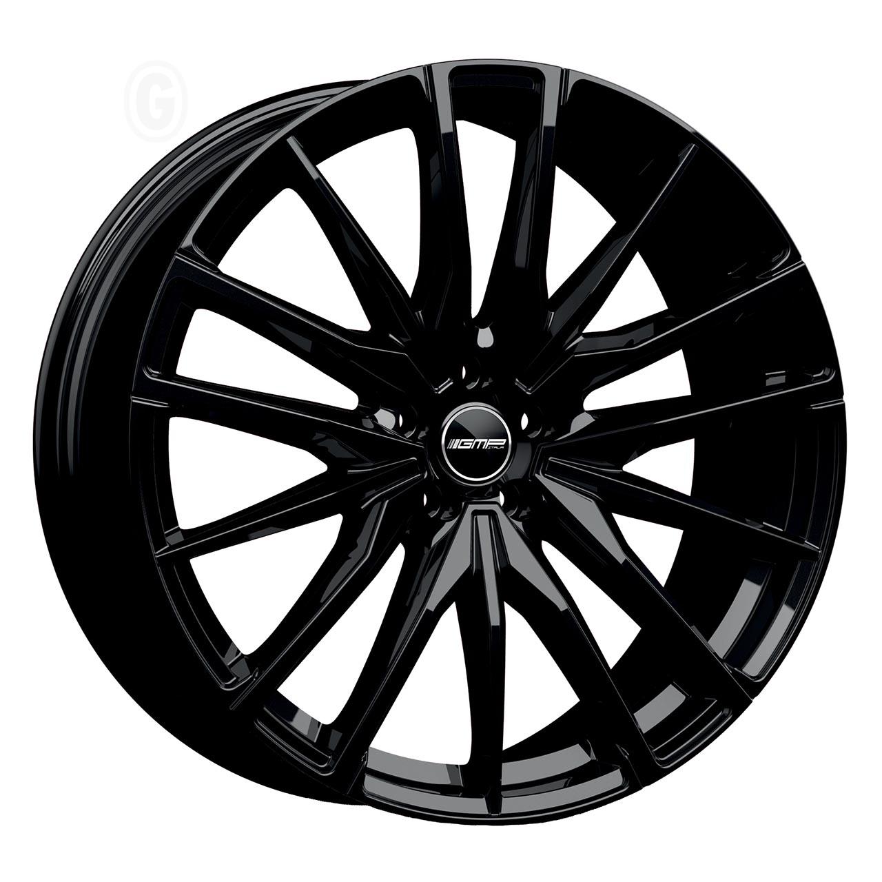 GMP SPARTA black glossy 9.0Jx20 5x120 ET40