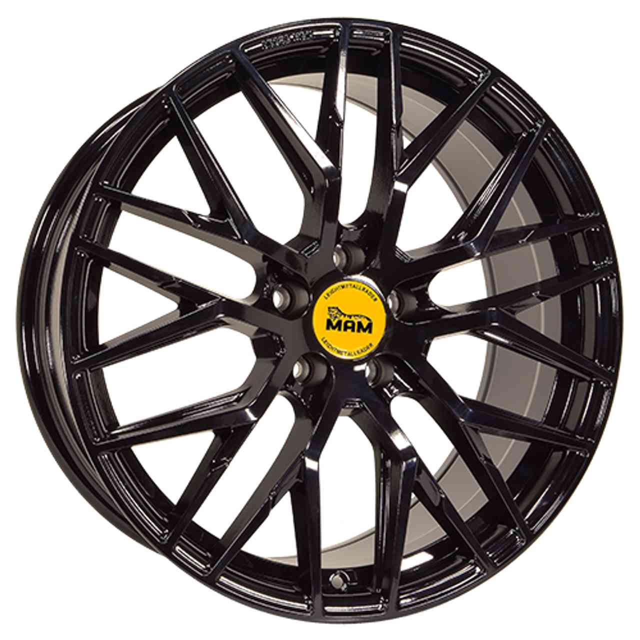 MAM MAM RS4 black painted 8.5Jx19 5x120 ET35