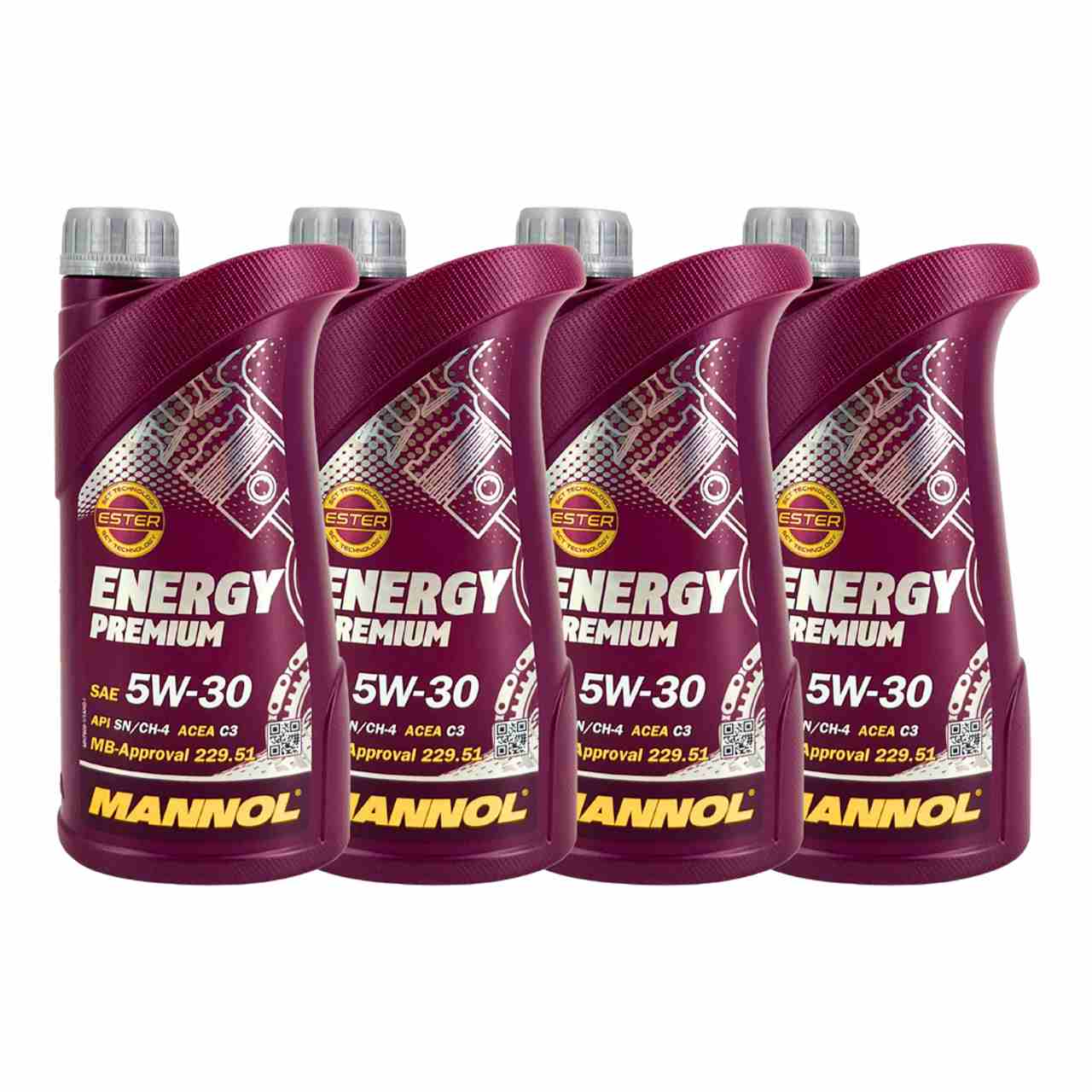 Mannol Energy Premium 5W-30 4x1 Liter