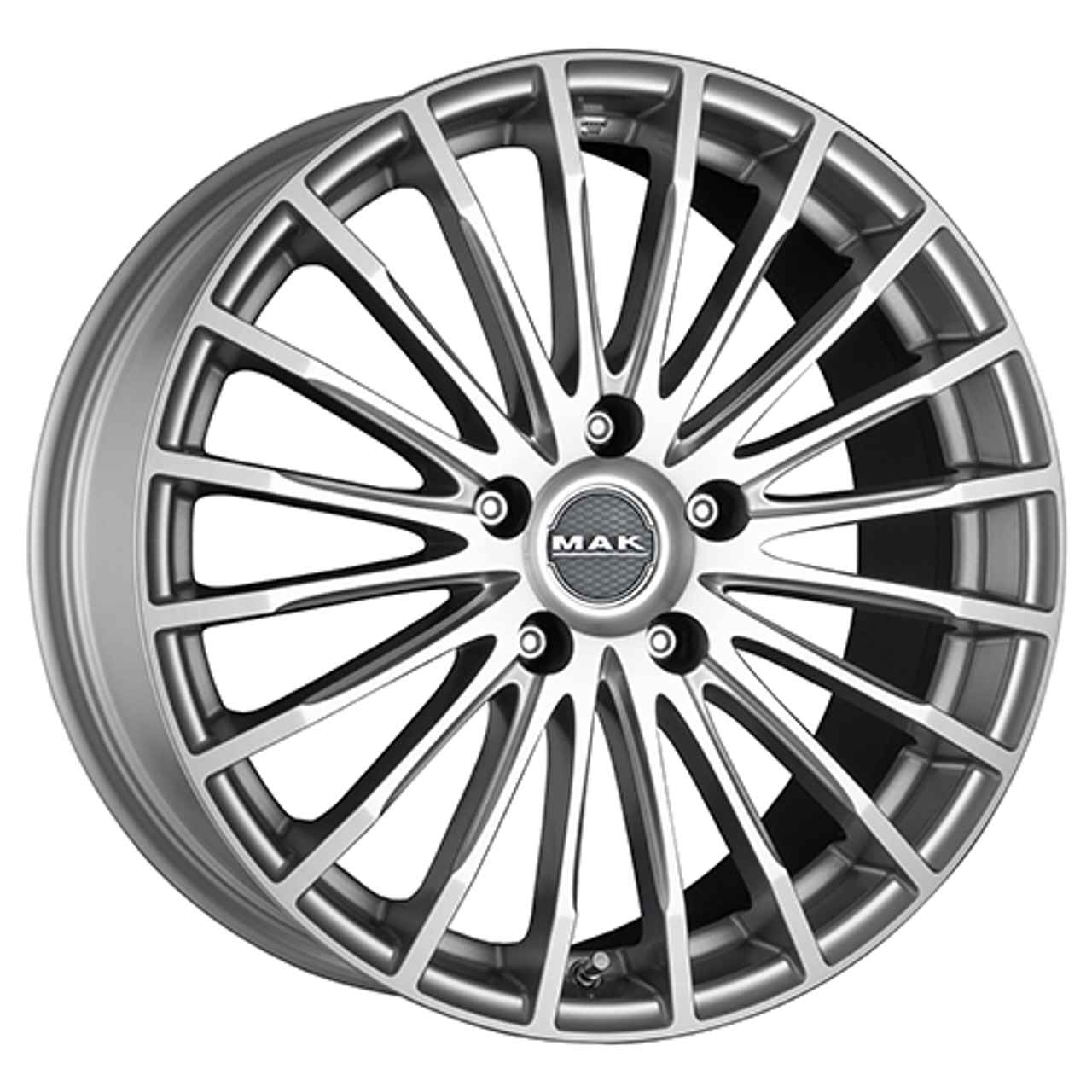 MAK FATALE silber 8.5Jx19 5x112 ET48