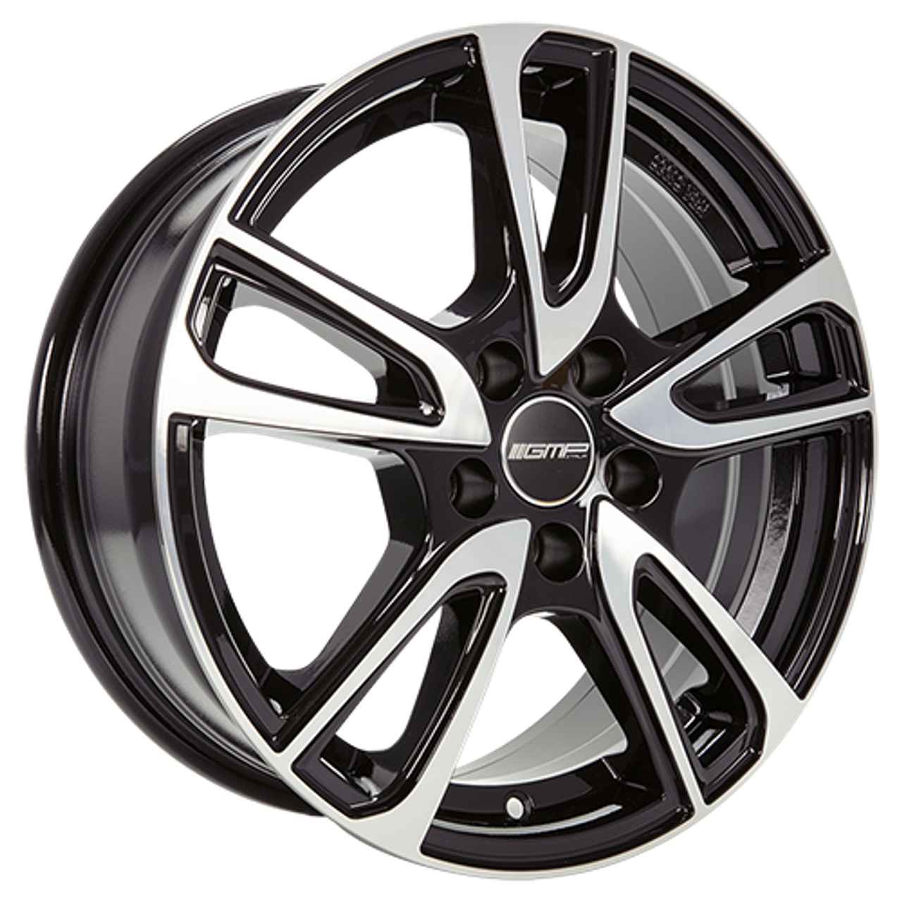 GMP ASTRAL schwarz diamantgeschliffen 7.0Jx17 4x108 ET25