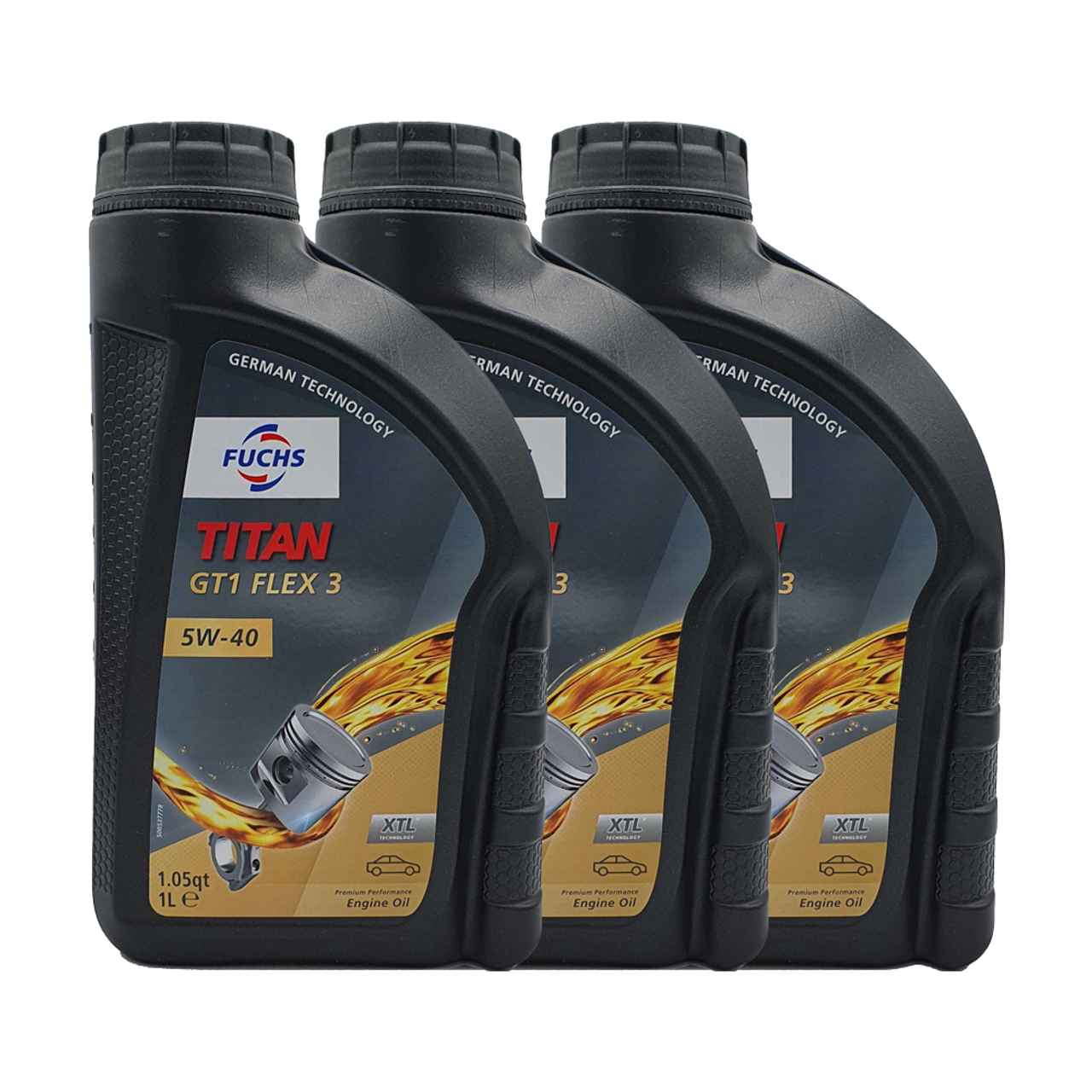 Fuchs Titan GT1 Flex 3 5W-40 3x1 Liter