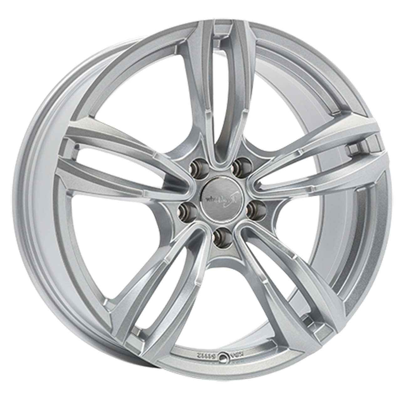 WHEELWORLD-2DRV WH29 RS Race Silber lackiert 8.5Jx19 5x120 ET42