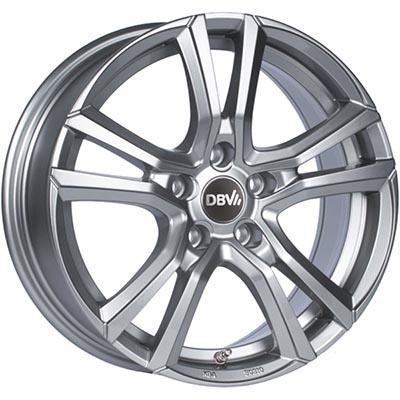 DBV ANDORRA shadow silber 7.5Jx17 5x114.3 ET45