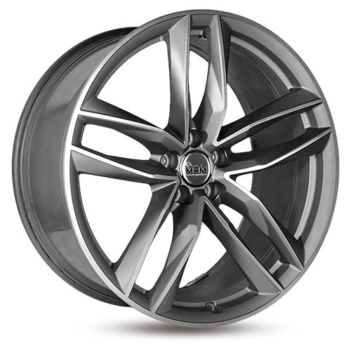 MAM MAM RS3 palladium front polished 8.5Jx19 5x112 ET45