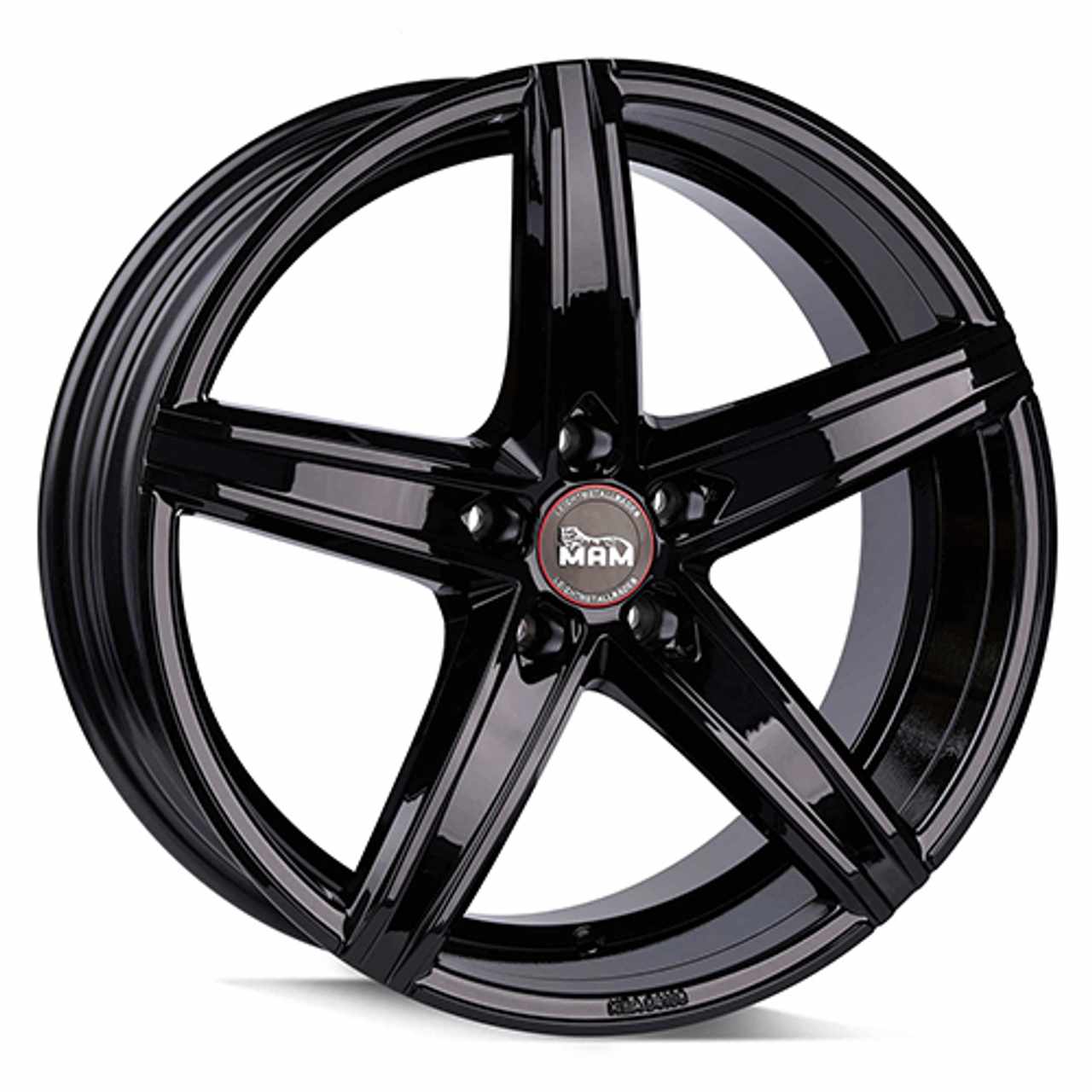 MAM MAM OX-18 black painted 8.5Jx19 5x112 ET30