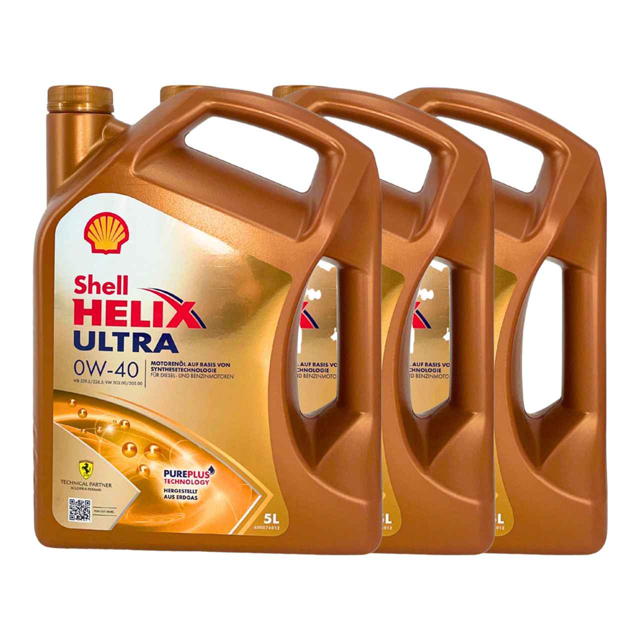 Shell Helix Ultra 0W-40 3x5 Liter