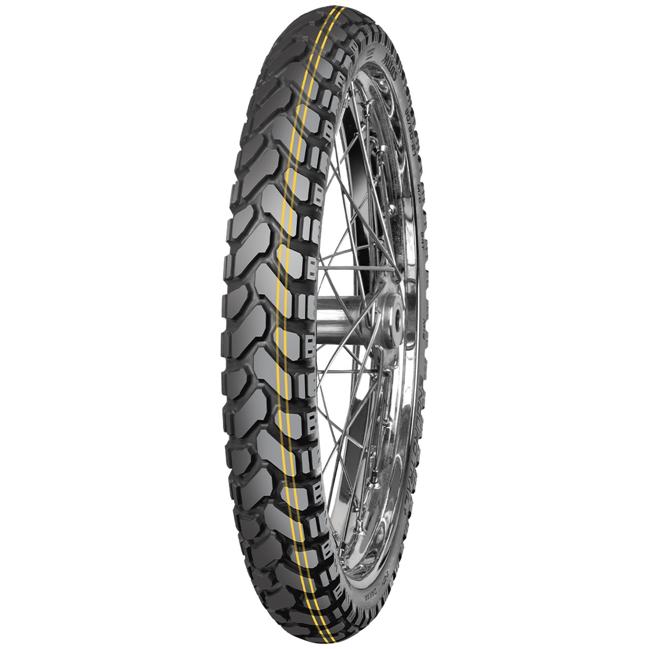 MITAS ENDURO TRAIL+ DAKAR (2xYELLOW) 110/80 B19 M/C TL/TT 59H FRONT M+S