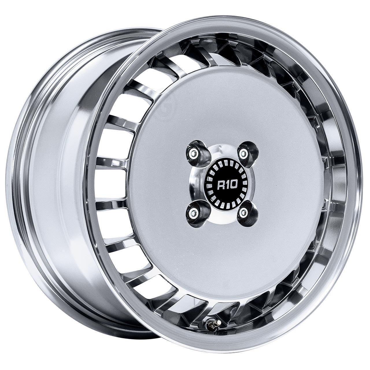 RONAL RONAL R10 TURBO BPS silber 7.0Jx15 4x100 ET37