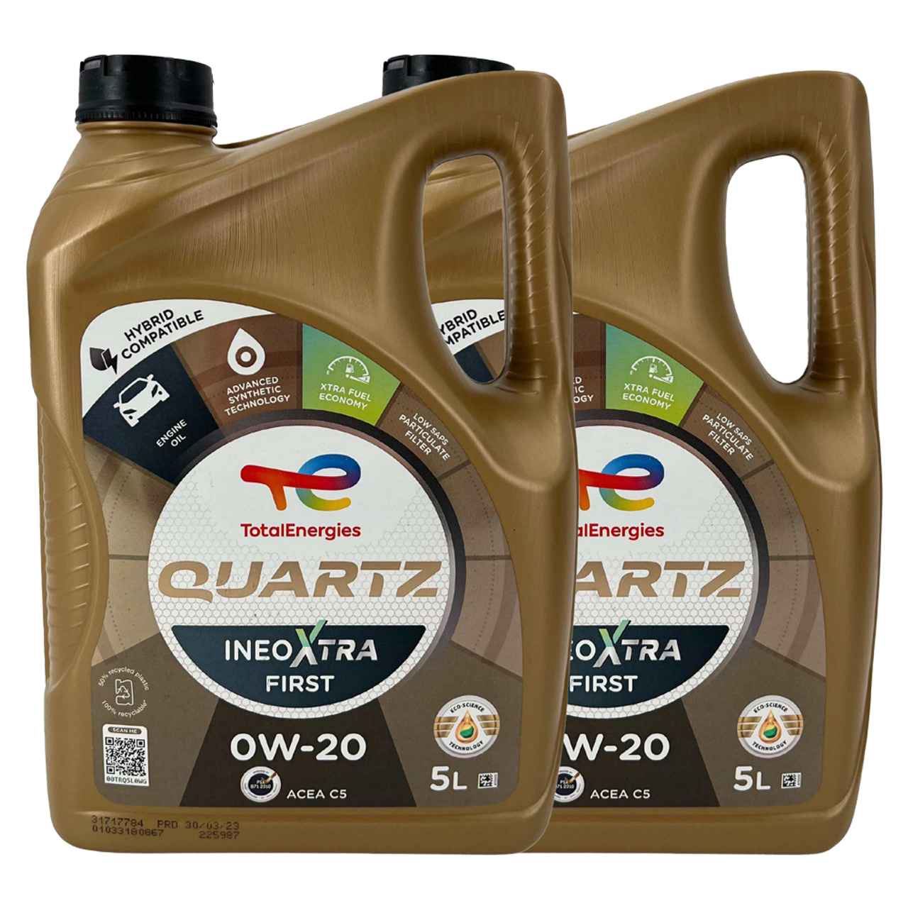 Total Quartz Ineo Xtra First 0W-20 2x5 Liter