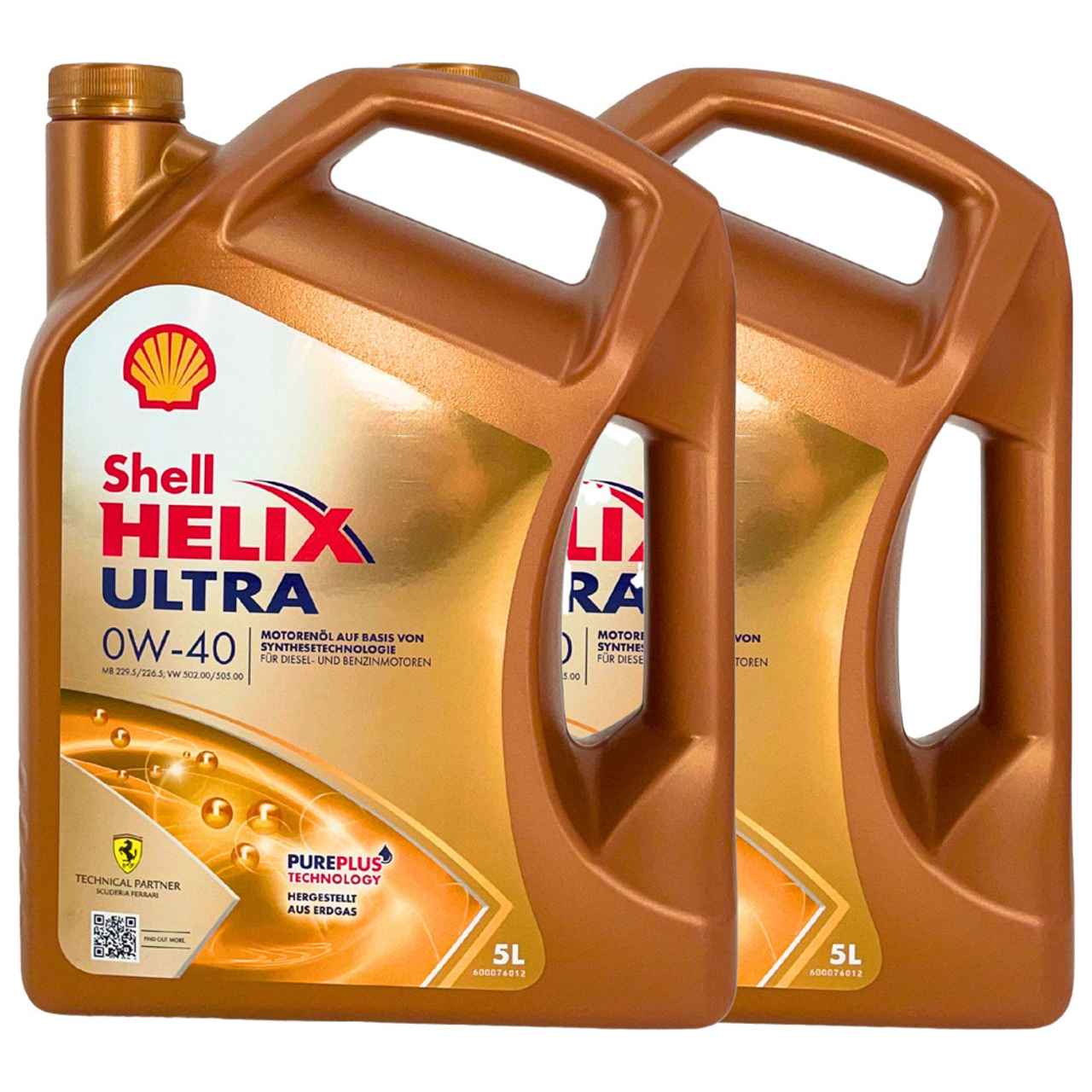 Shell Helix Ultra 0W-40 2x5 Liter