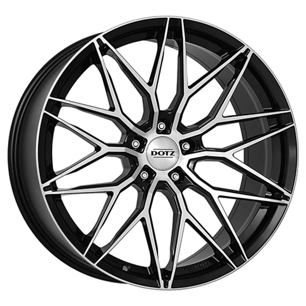 DOTZ SUZUKA DARK schwarz frontpoliert 8.5Jx19 5x120 ET33