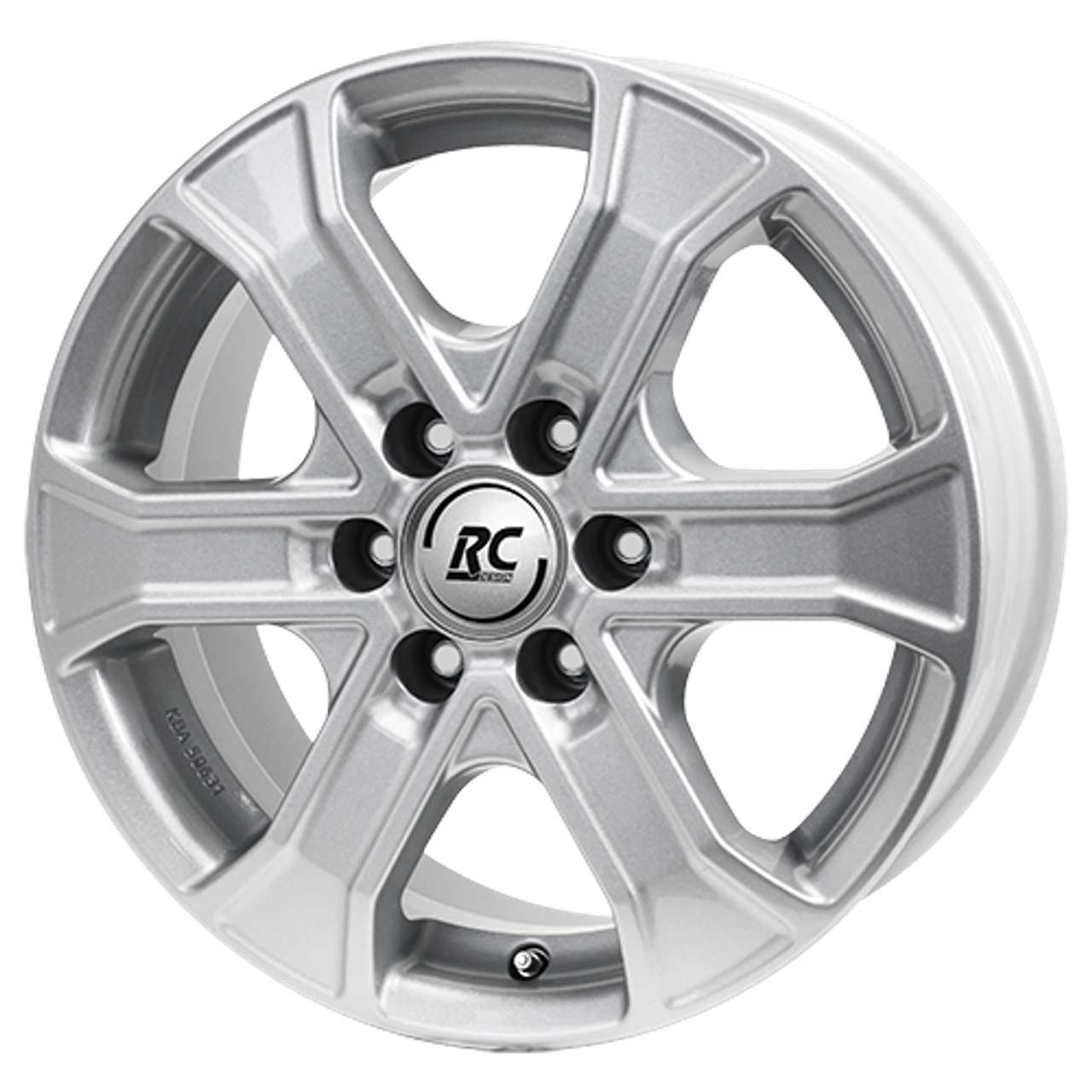 RC-DESIGN RC31 kristallsilber 7.0Jx17 6x130 ET57