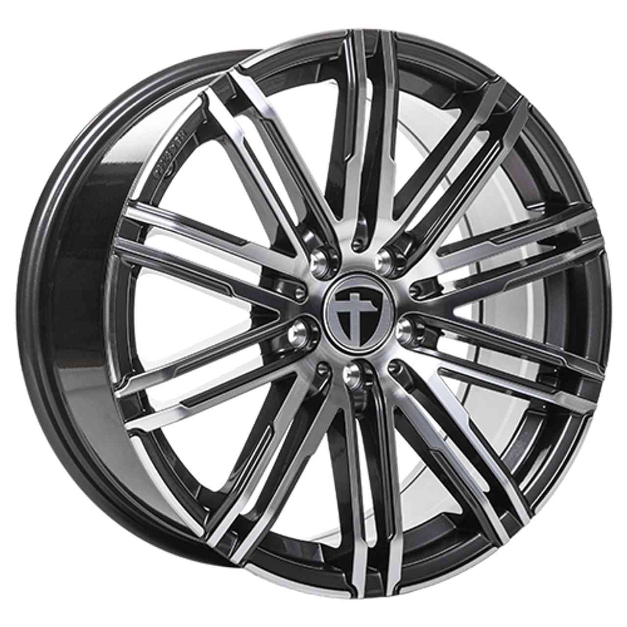 TOMASON TN18 gunmetal polished 9.0Jx20 5x112 ET25