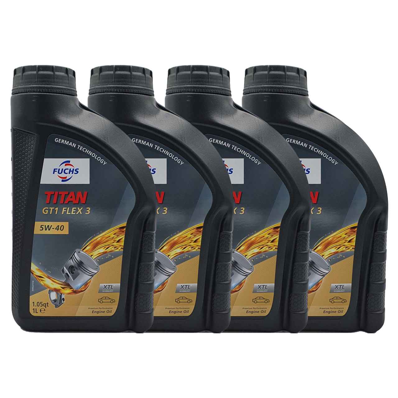 Fuchs Titan GT1 Flex 3 5W-40 4x1 Liter