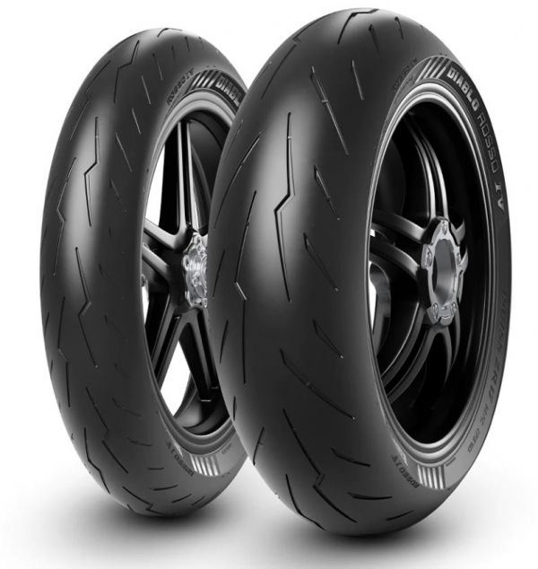 PIRELLI DIABLO ROSSO IV CORSA 180/60 R17 M/C TL 75(W) BSW REAR