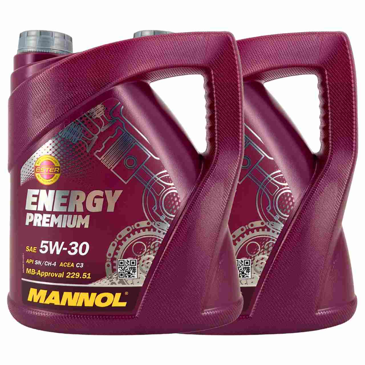 Mannol Energy Premium 5W-30 2x4 Liter