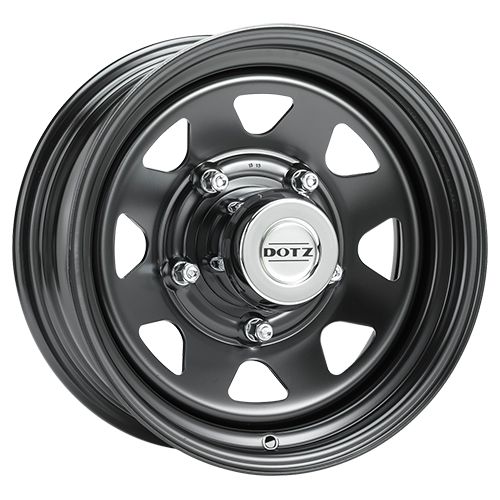 DOTZ DAKAR 4x4 schwarz/silber 7.0Jx17 6x114.3 ET30