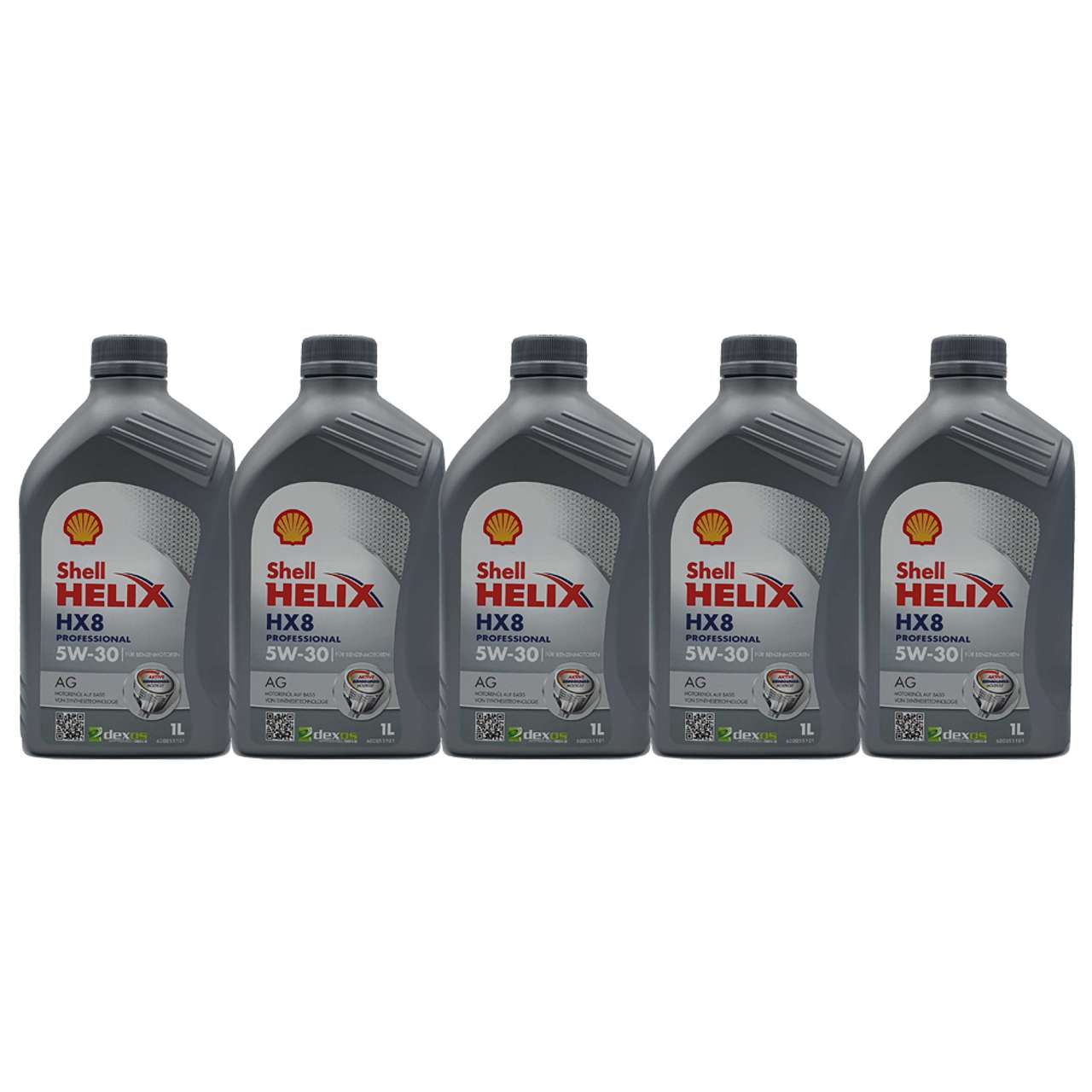 Shell Helix HX8 Professional AG 5W-30 5x1 Liter