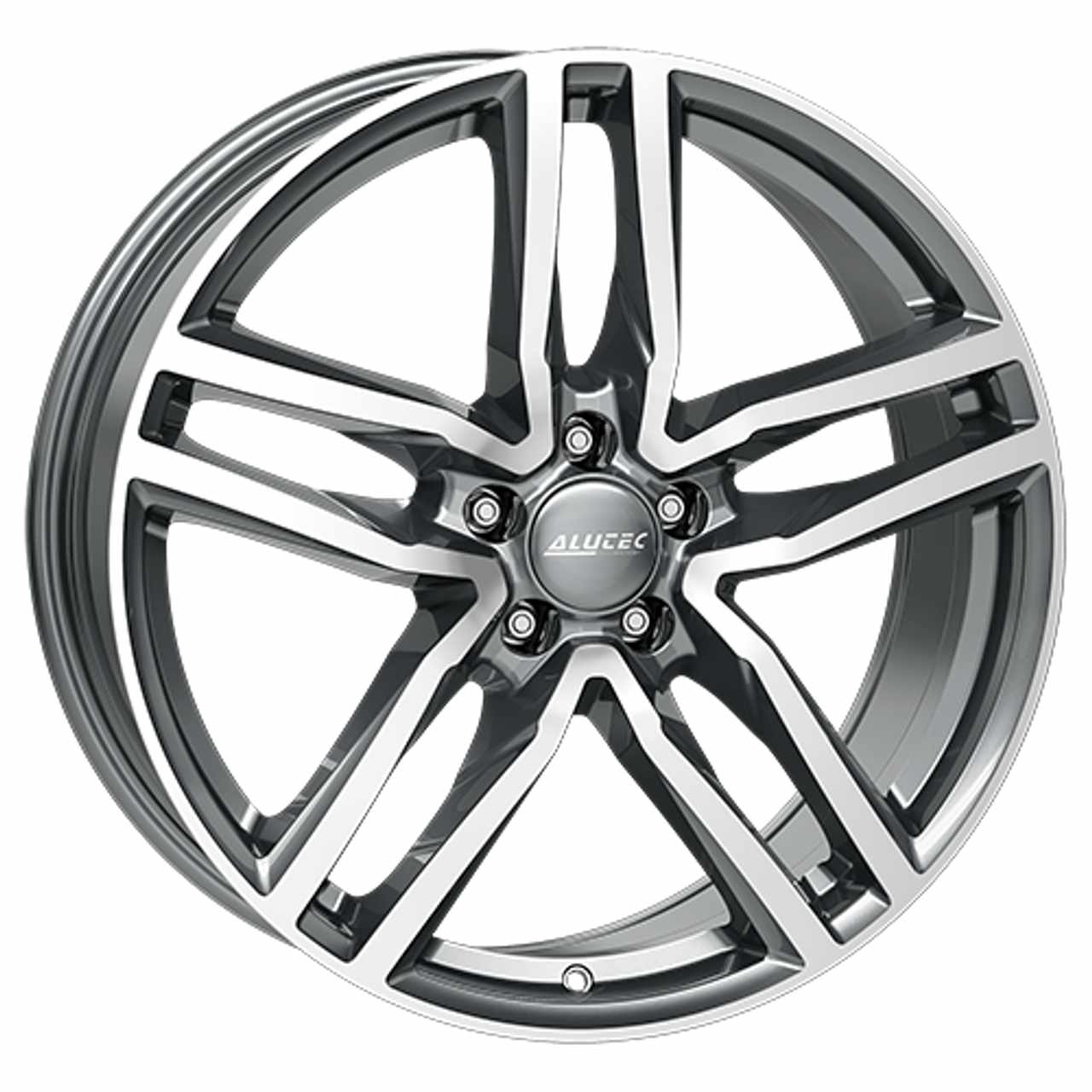 ALUTEC IKENU 4-LOCH graphit frontpoliert 6.5Jx16 4x108 ET20