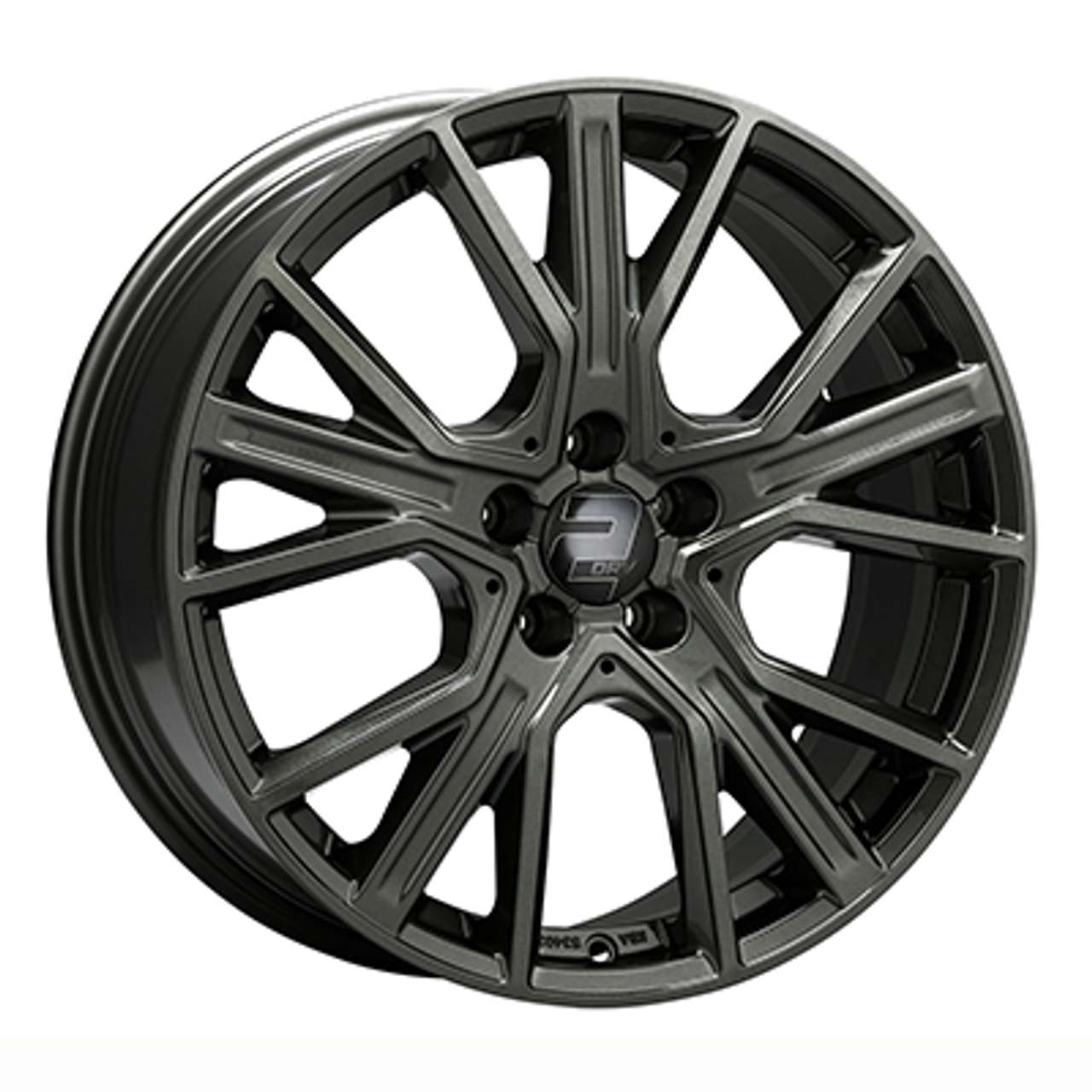 WHEELWORLD-2DRV WH34 Dark gunmetal full painted 9.0Jx21 5x112 ET22