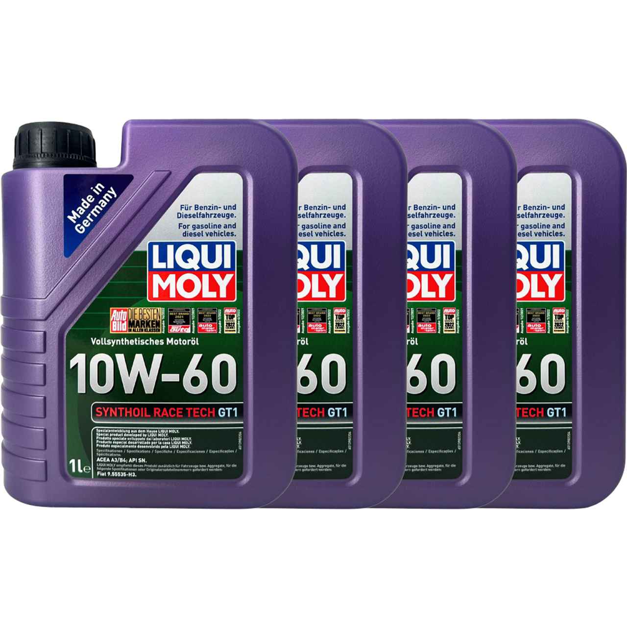 Liqui Moly Synthoil Race Tech GT1 10W-60 4x1 Liter