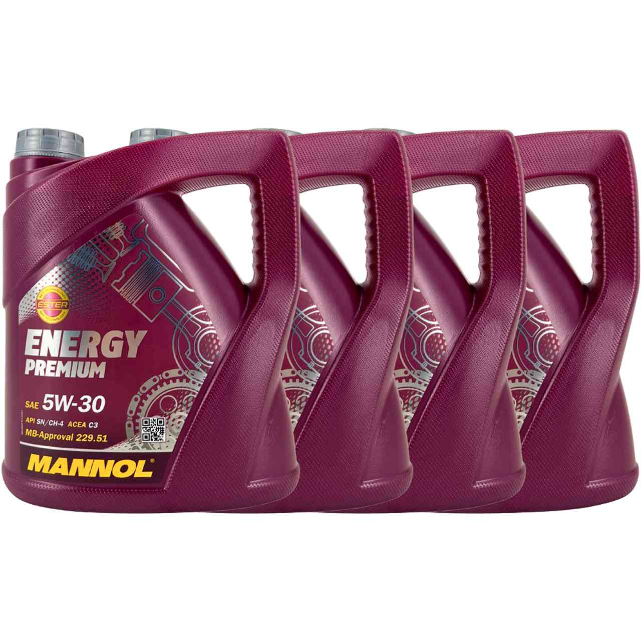 Mannol Energy Premium 5W-30 4x4 Liter