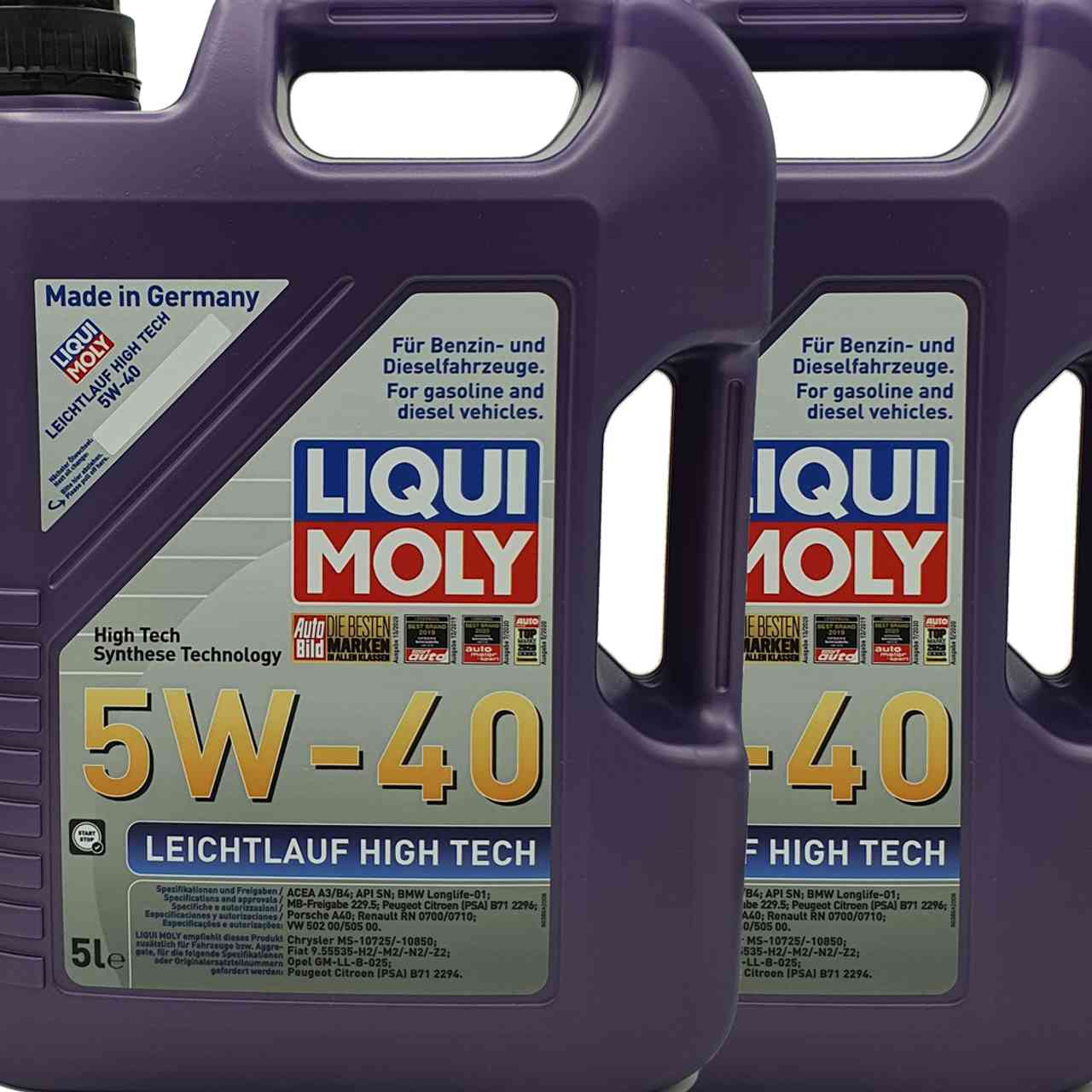 Liqui Moly Leichtlauf High Tech 5W-40 2x5 Liter