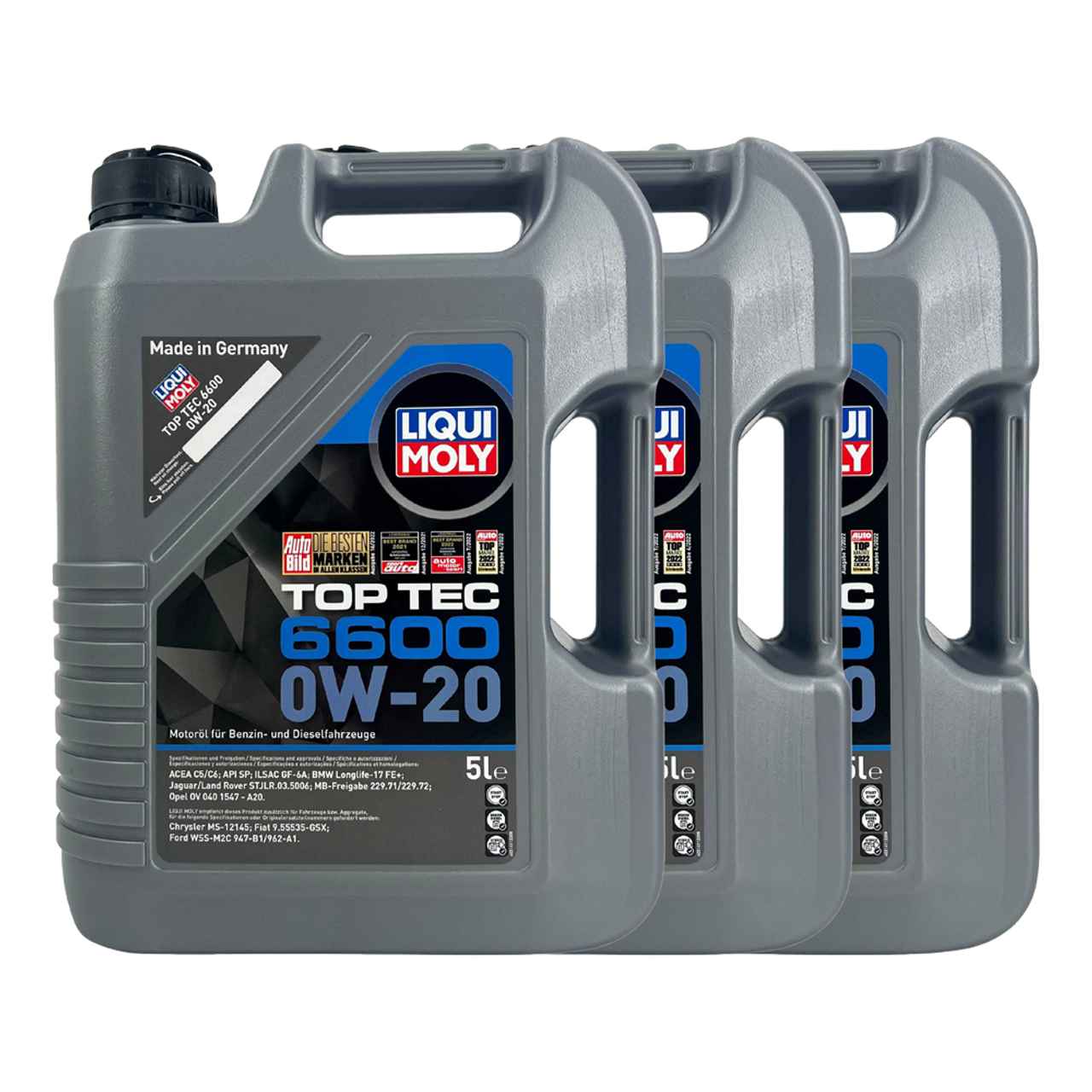 Liqui Moly Top Tec 6600 0W-20 3x5 Liter