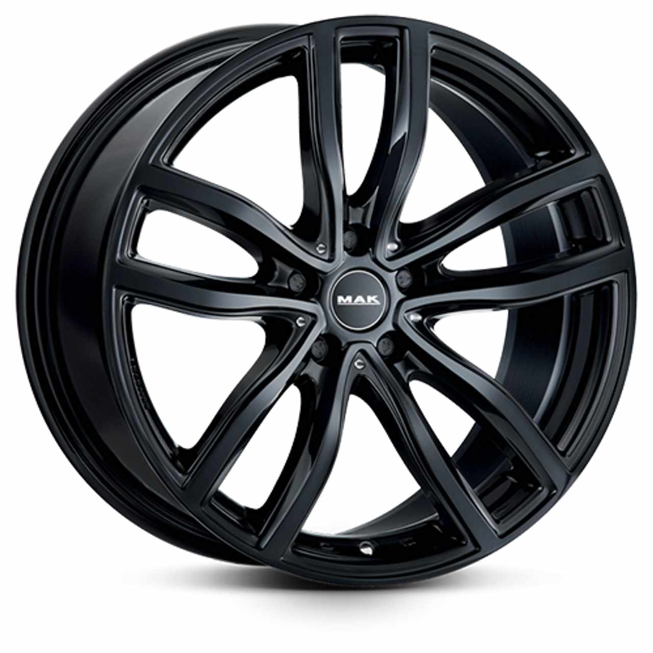 MAK FAHR gloss black 7.0Jx16 5x120 ET31