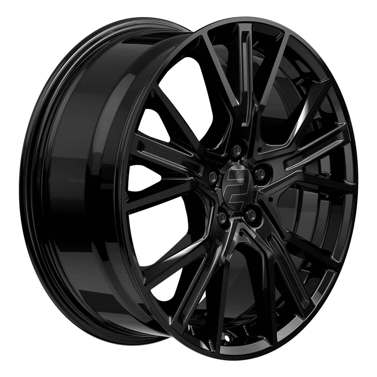 WHEELWORLD-2DRV WH34 black glossy painted 8.5Jx19 5x120 ET50