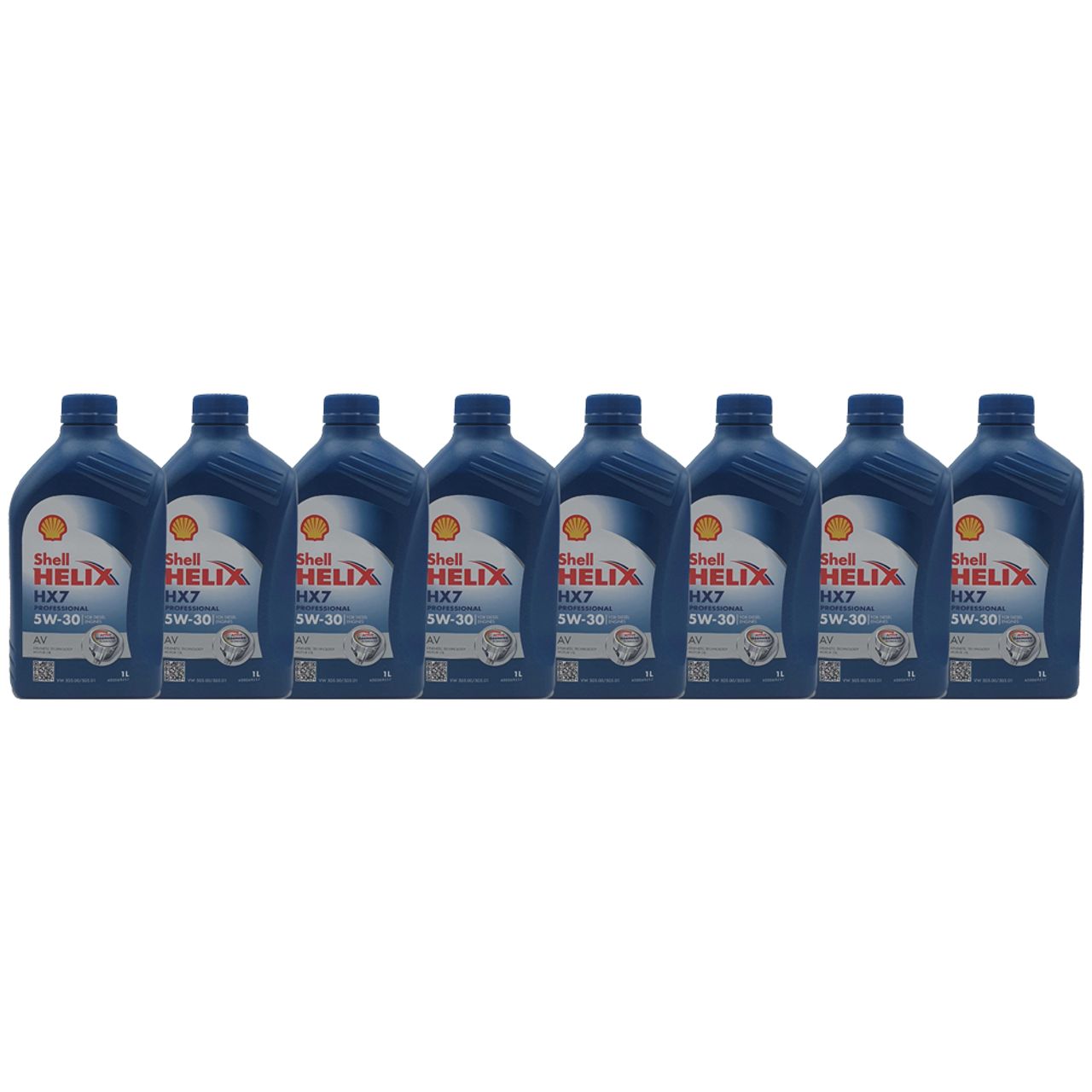 Shell Helix HX7 Professional AV 5W-30 8x1 Liter