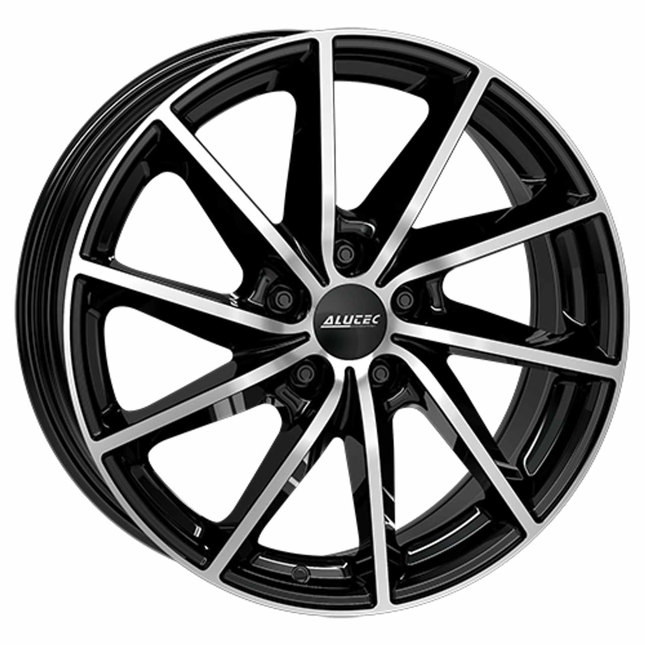 ALUTEC SINGA 4-LOCH diamantschwarz frontpoliert 6.0Jx16 4x108 ET23