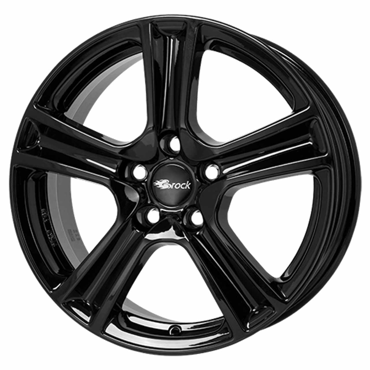 RC-DESIGN RC19 glanz schwarz 5.0Jx15 4x100 ET32