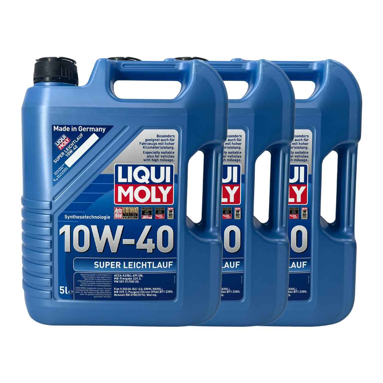 Liqui Moly Super Leichtlauf 10W-40 3x5 Liter