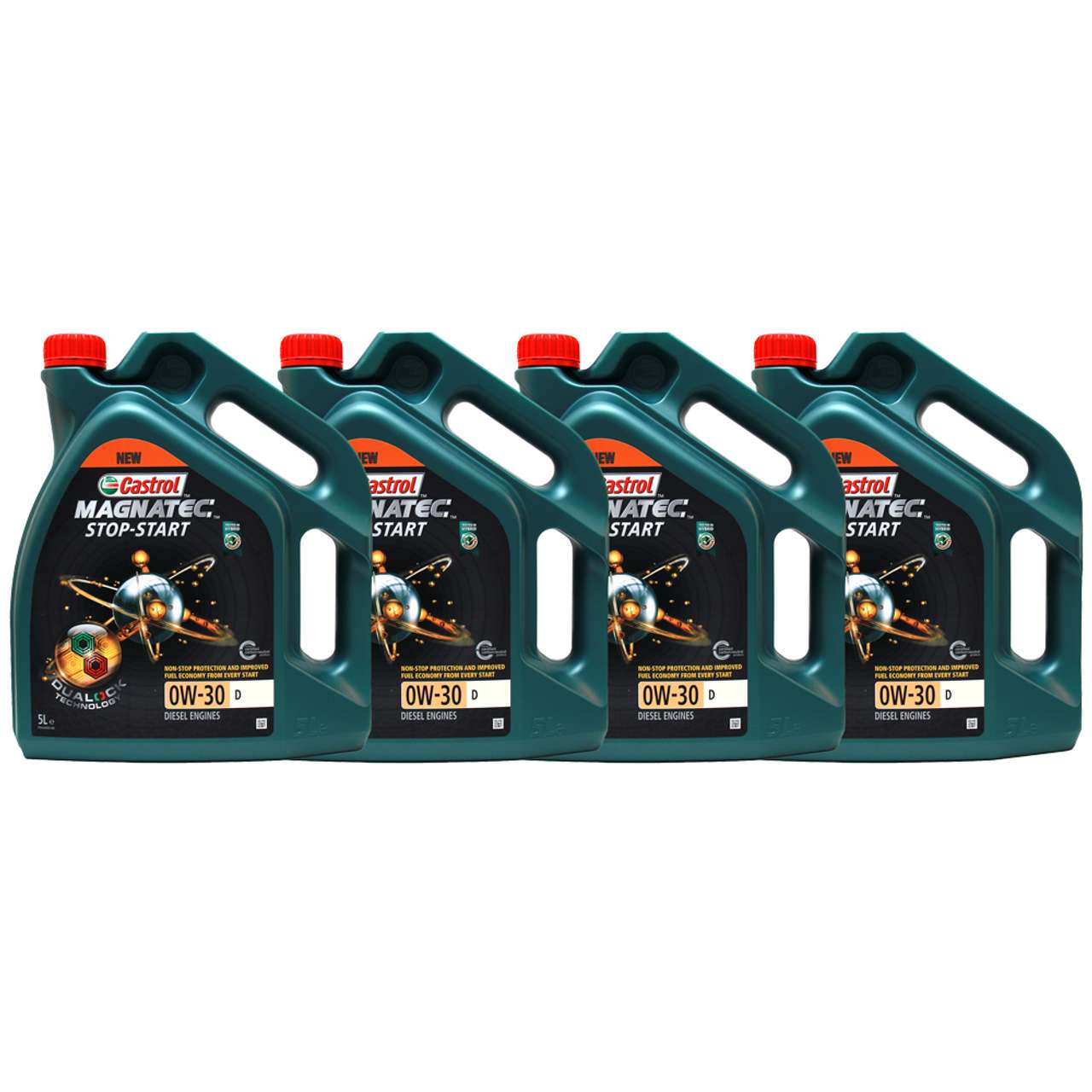 Castrol Magnatec 0W-30 D  4x5 Liter