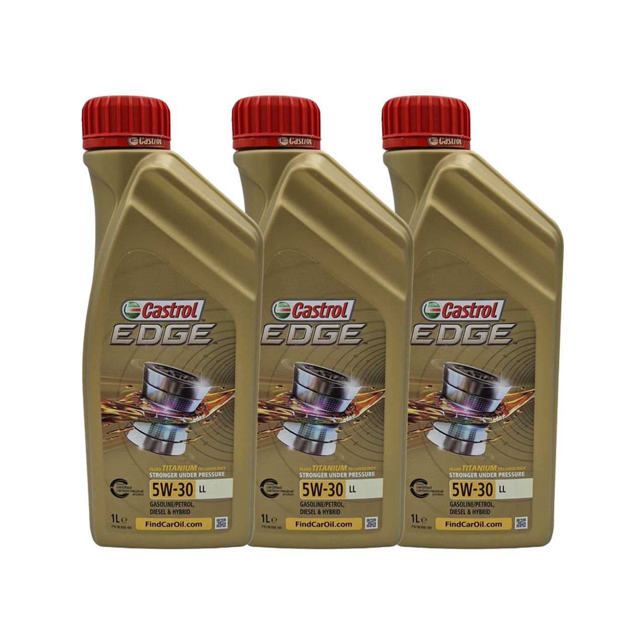 Castrol Edge 5W-30 LL 3x1 Liter