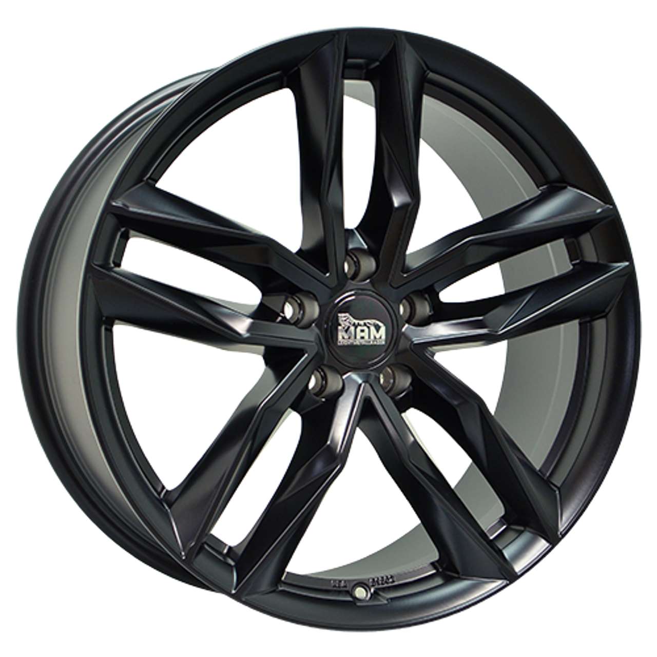 MAM MAM RS3 matt black painted 8.5Jx19 5x112 ET45