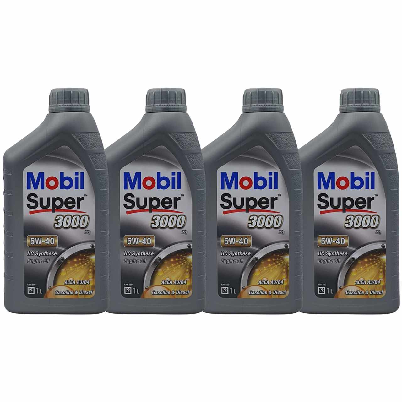 Mobil Super 3000 X1 5W-40 4x1 Liter