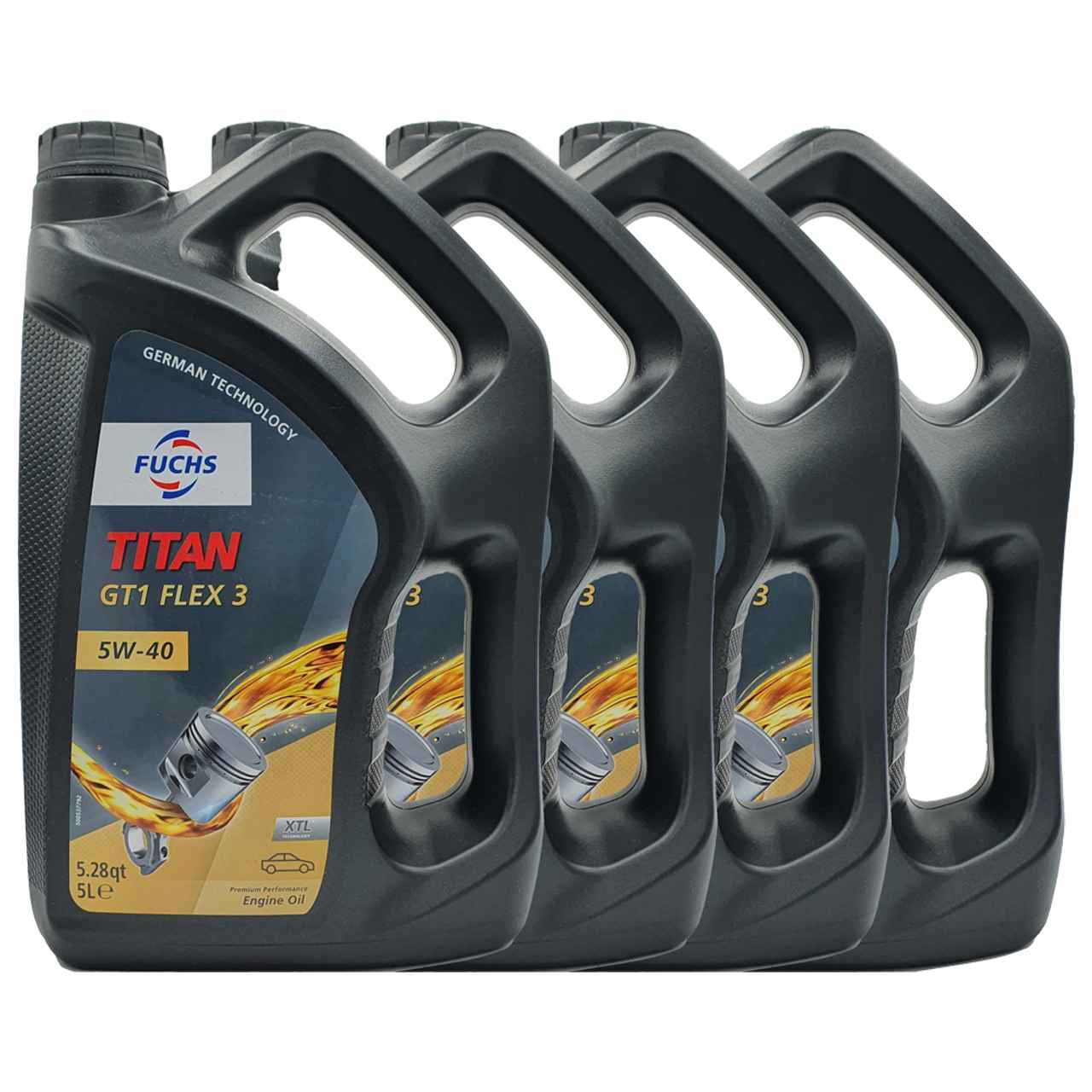 Fuchs Titan GT1 Flex 3 5W-40 4x5 Liter