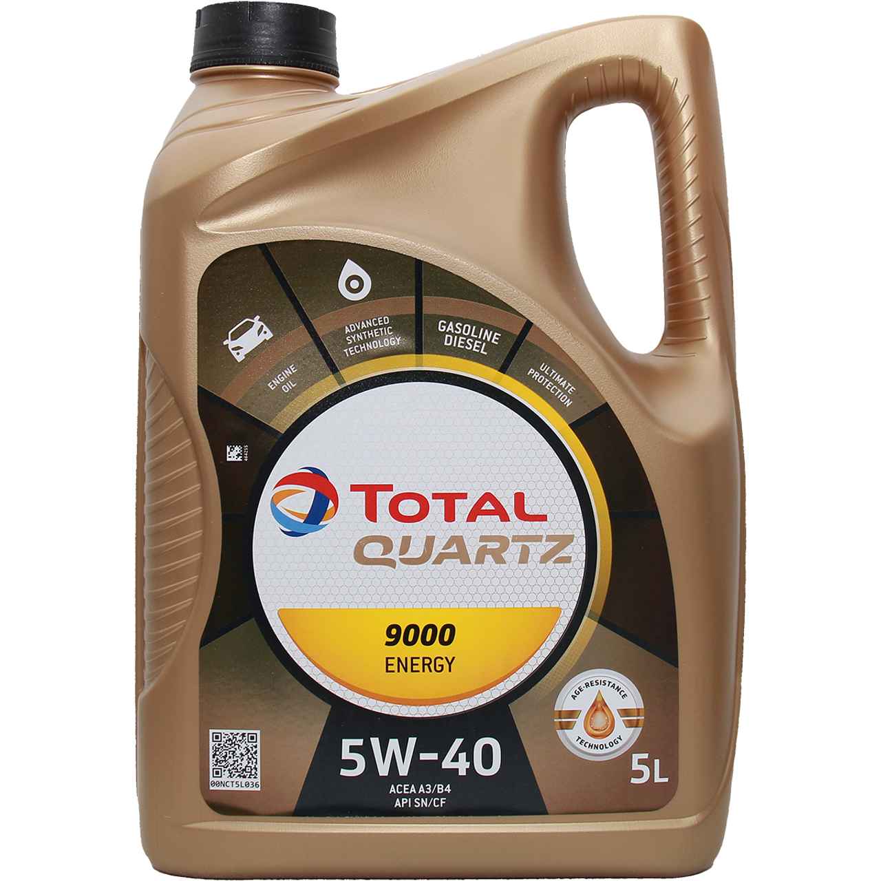 Total Quartz 9000 Energy 5W-40 5 Liter