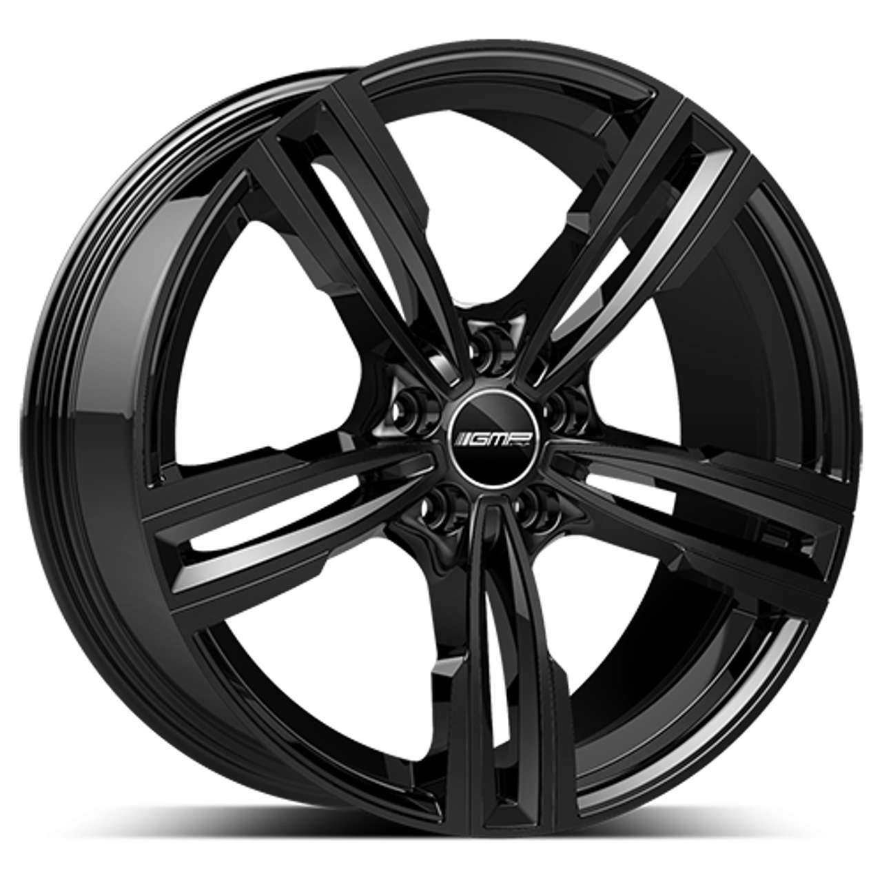 GMP REVEN shiny black 7.5Jx17 5x120 ET34