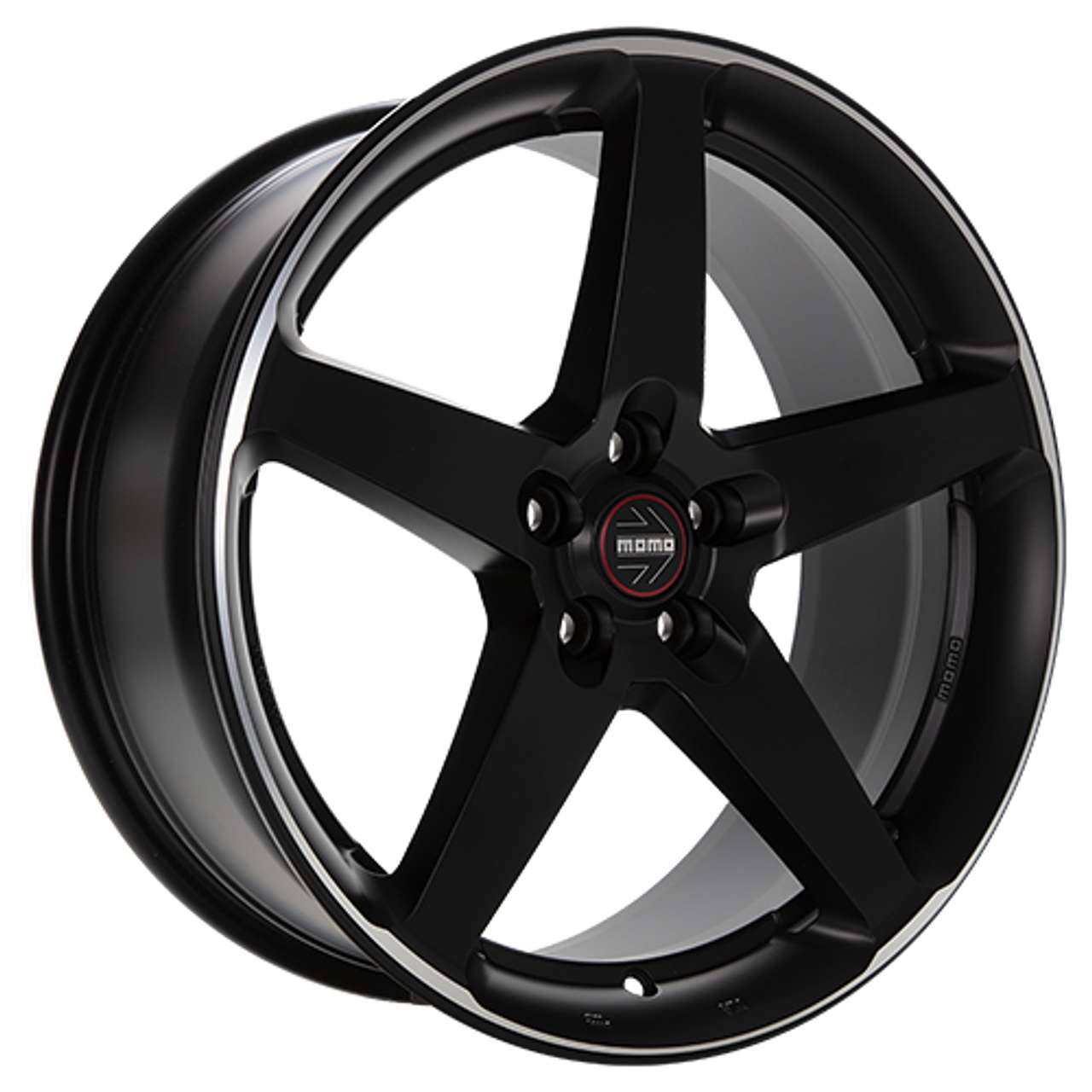 MOMO WHEELS FIVE black matt polish 8.5Jx19 5x112 ET38