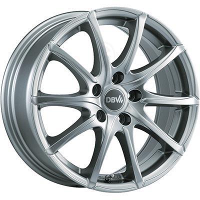 DBV TROPEZ shadow silber 7.5Jx17 5x108 ET45