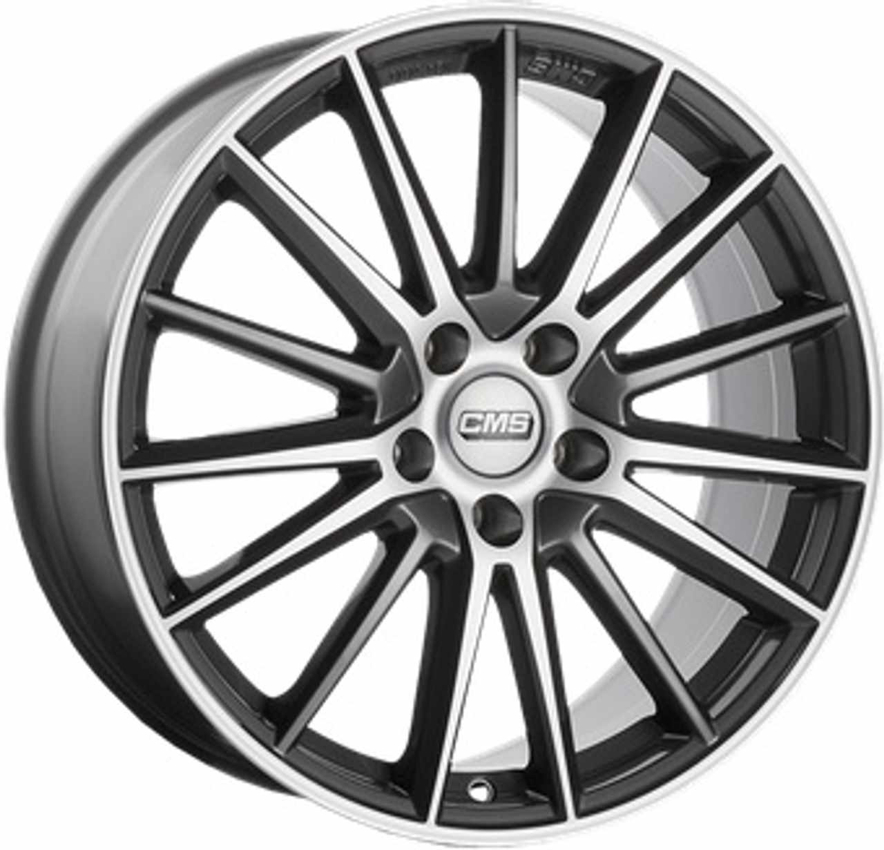 CMS C23-DB diamond black 8.0Jx18 5x108 ET48