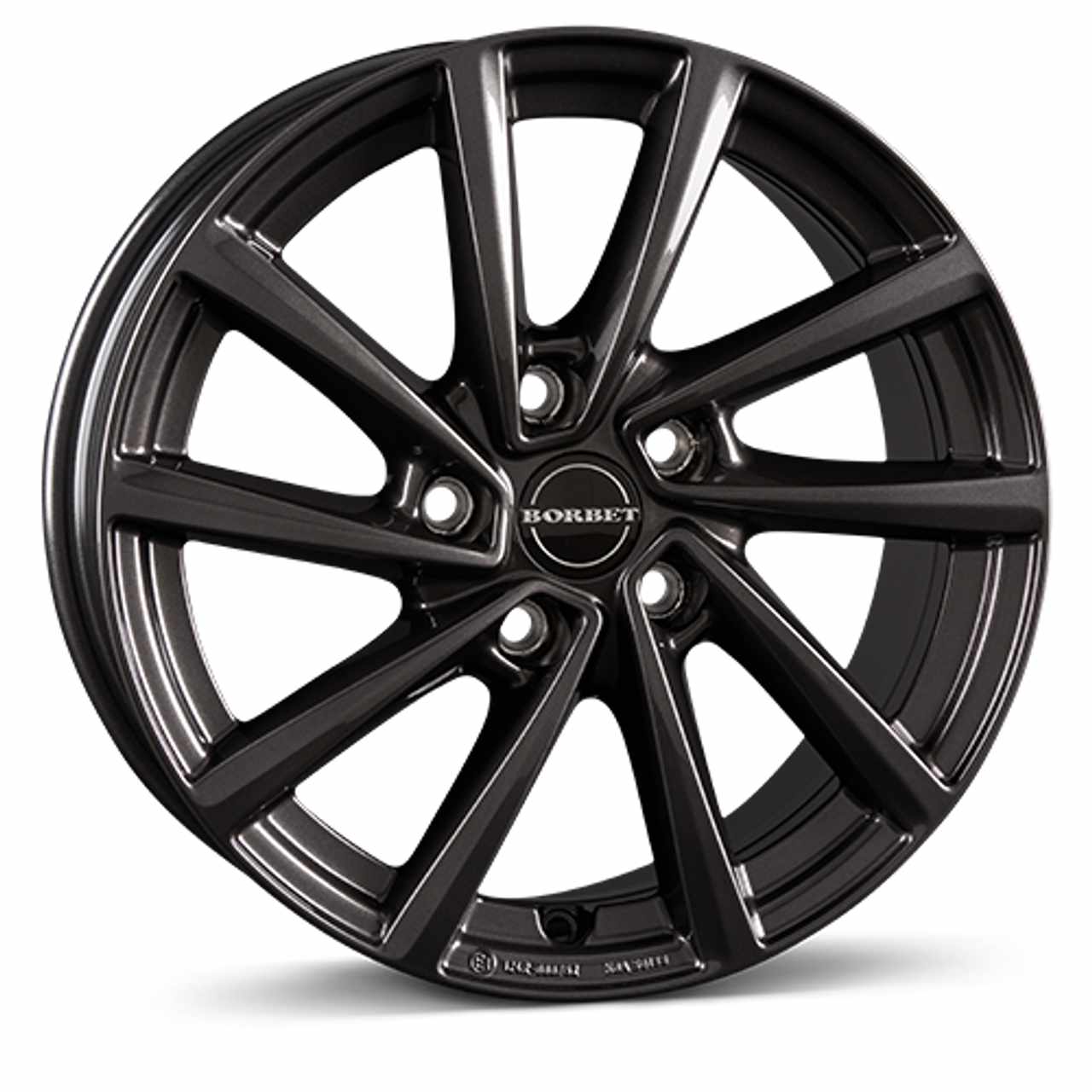 BORBET DESIGN V mistral anthracite glossy 7.0Jx19 5x114.3 ET45