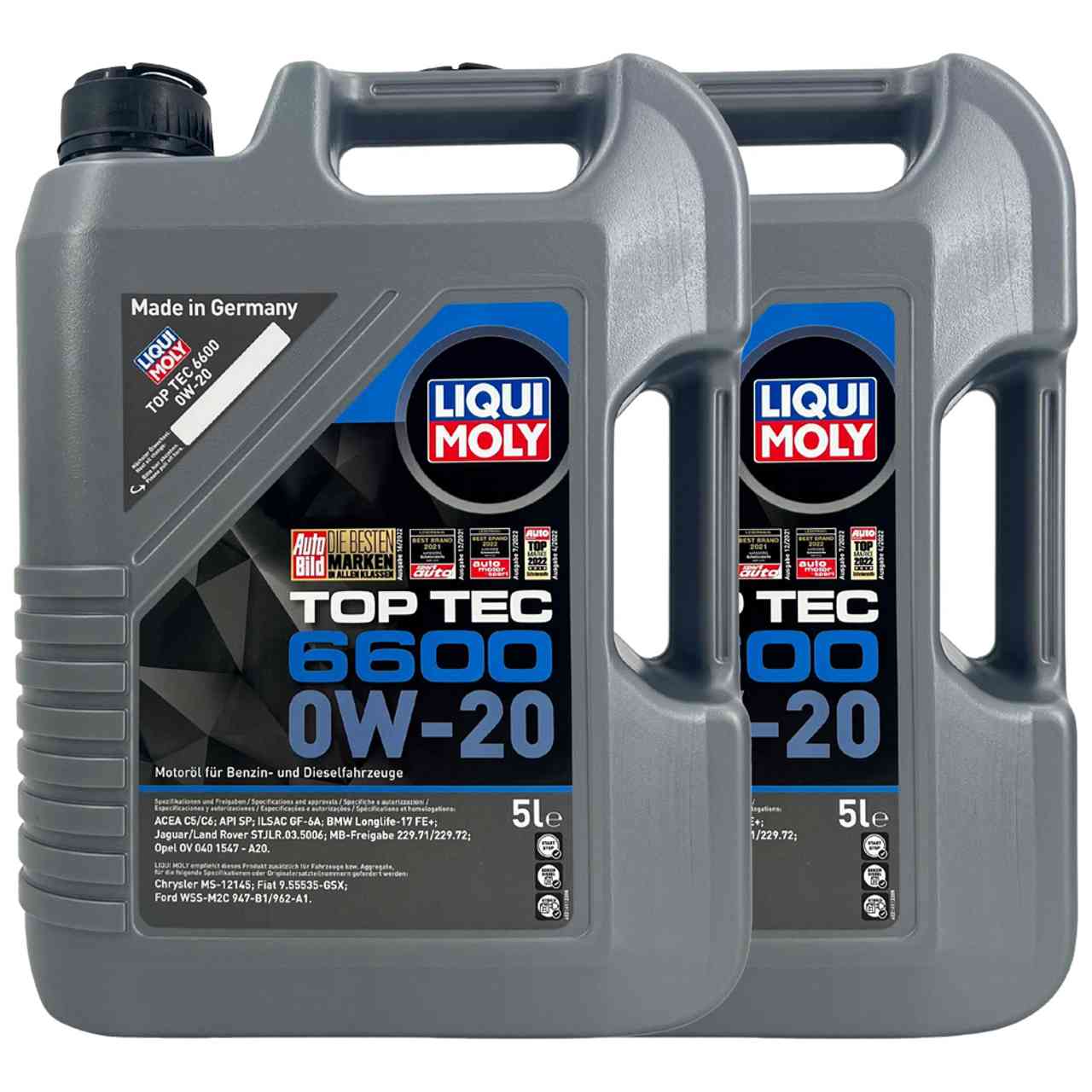 Liqui Moly Top Tec 6600 0W-20 2x5 Liter