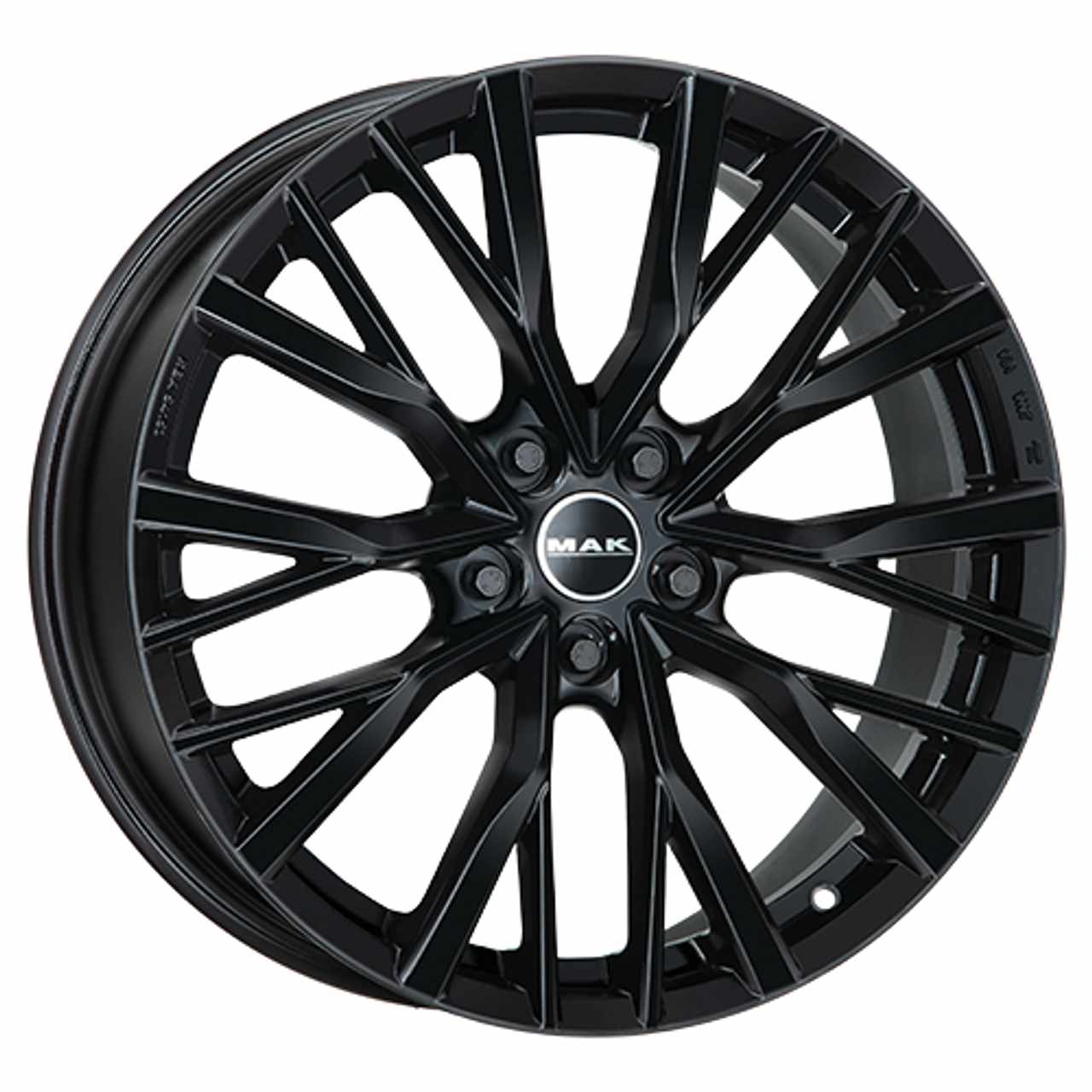 MAK KENT gloss black 8.5Jx20 5x108 ET42