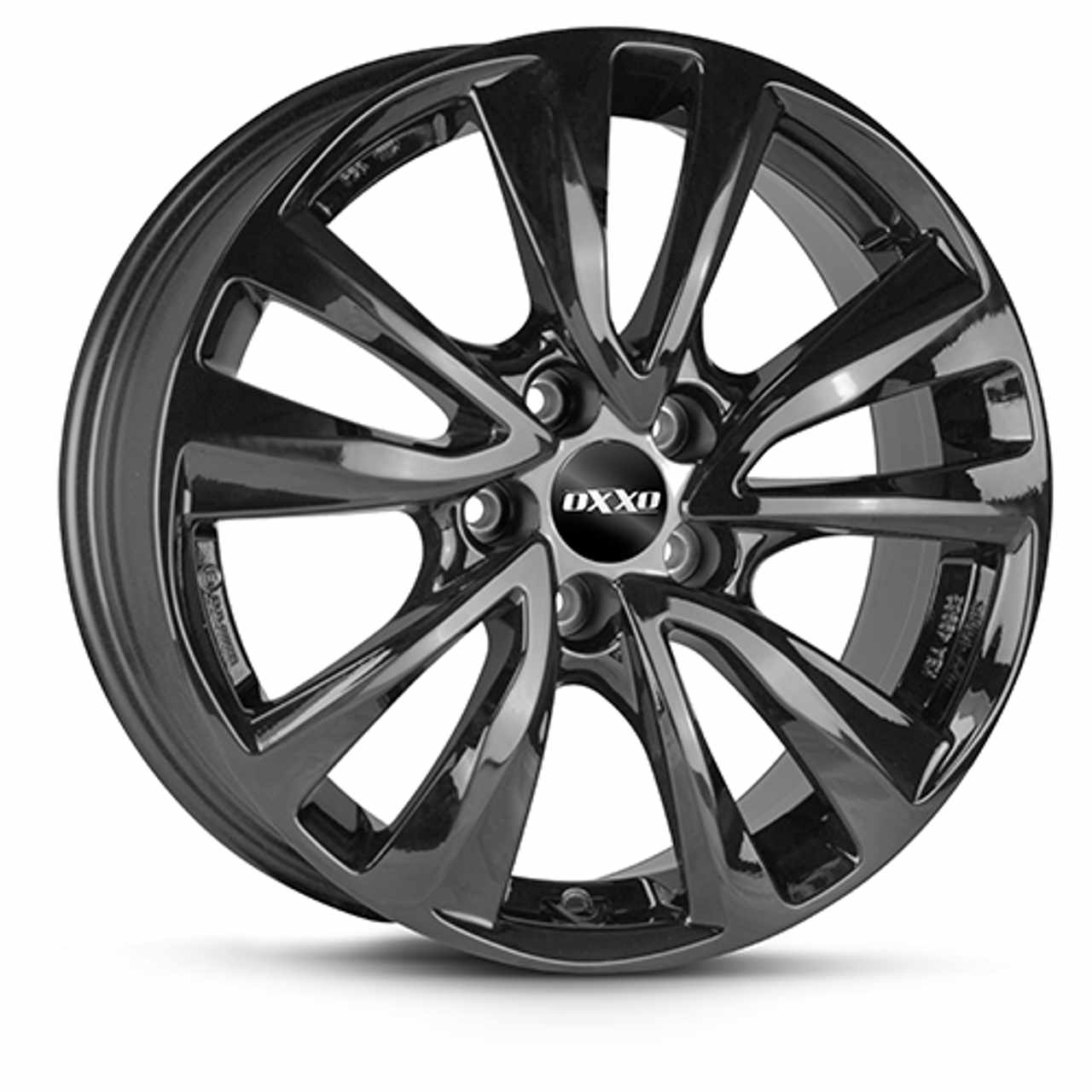 OXXO WHEELS OBERON 5 BLACK schwarz 7.5Jx17 5x108 ET52.5