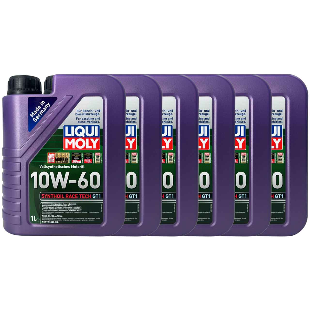 Liqui Moly Synthoil Race Tech GT1 10W-60 6x1 Liter